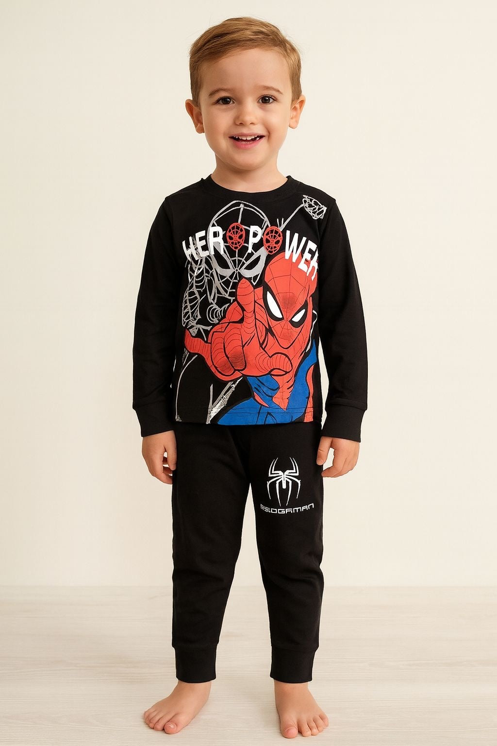 Cotton Black - Hero Power Spiderman
