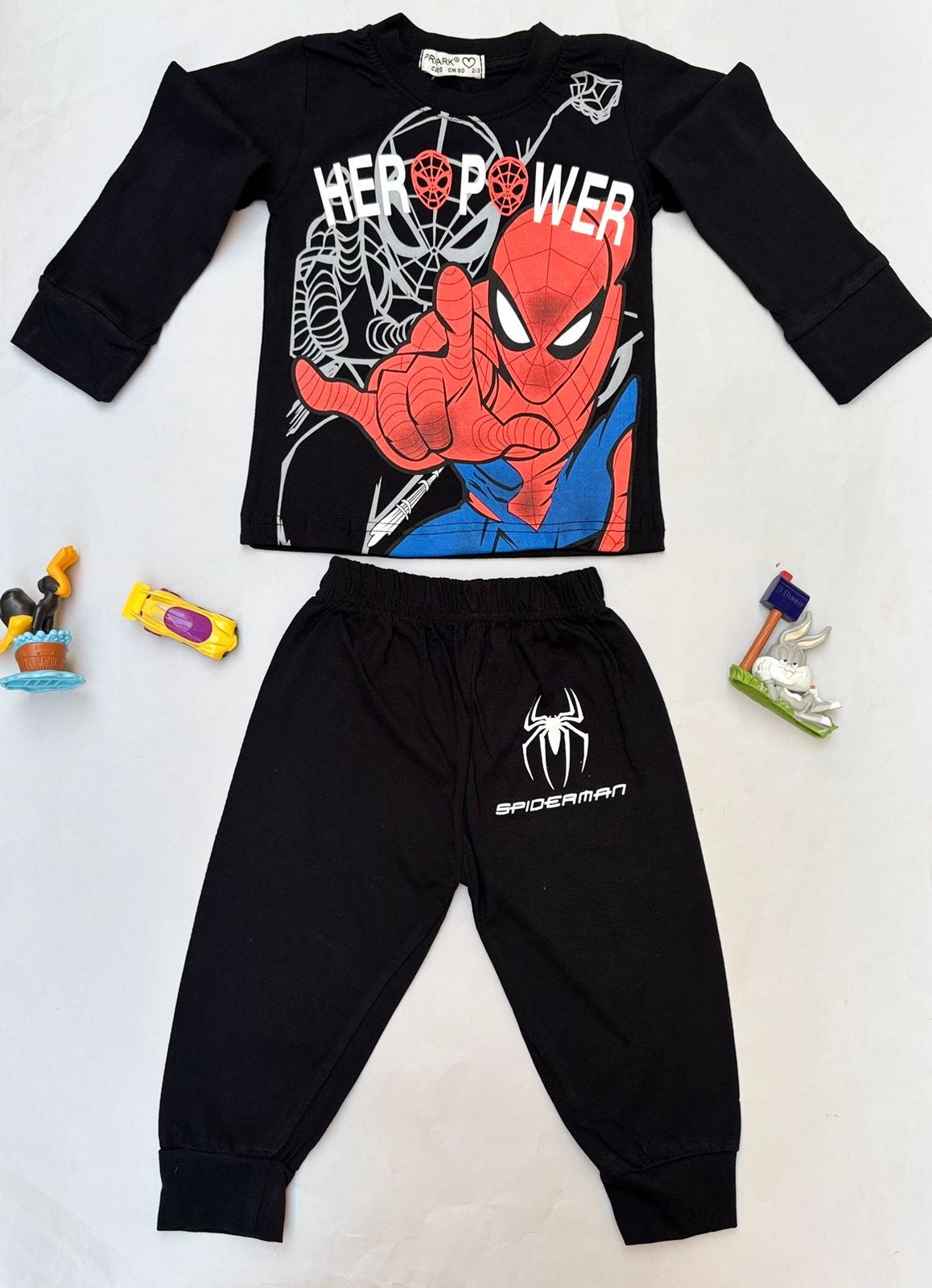 Cotton Black - Hero Power Spiderman