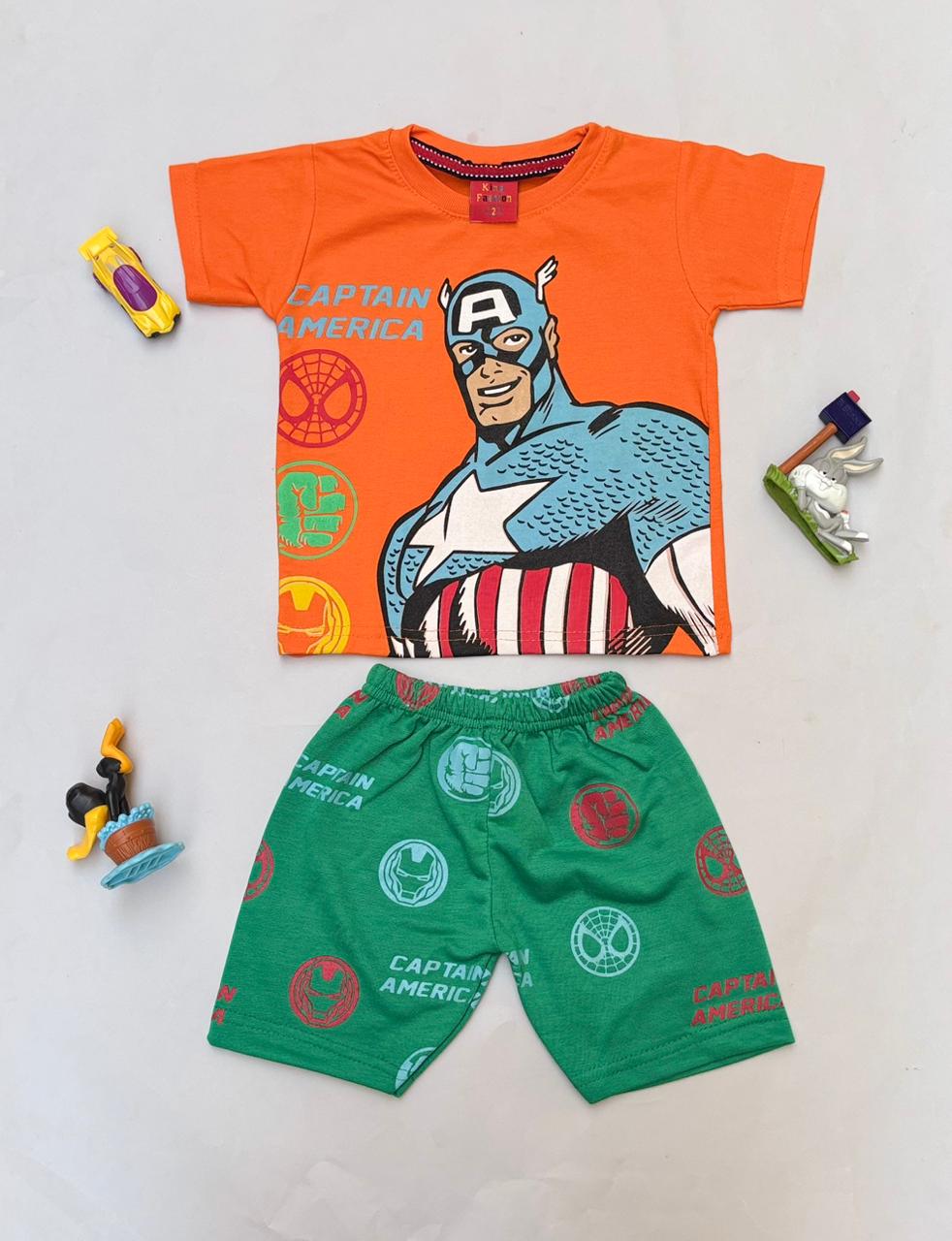Orange Captain America