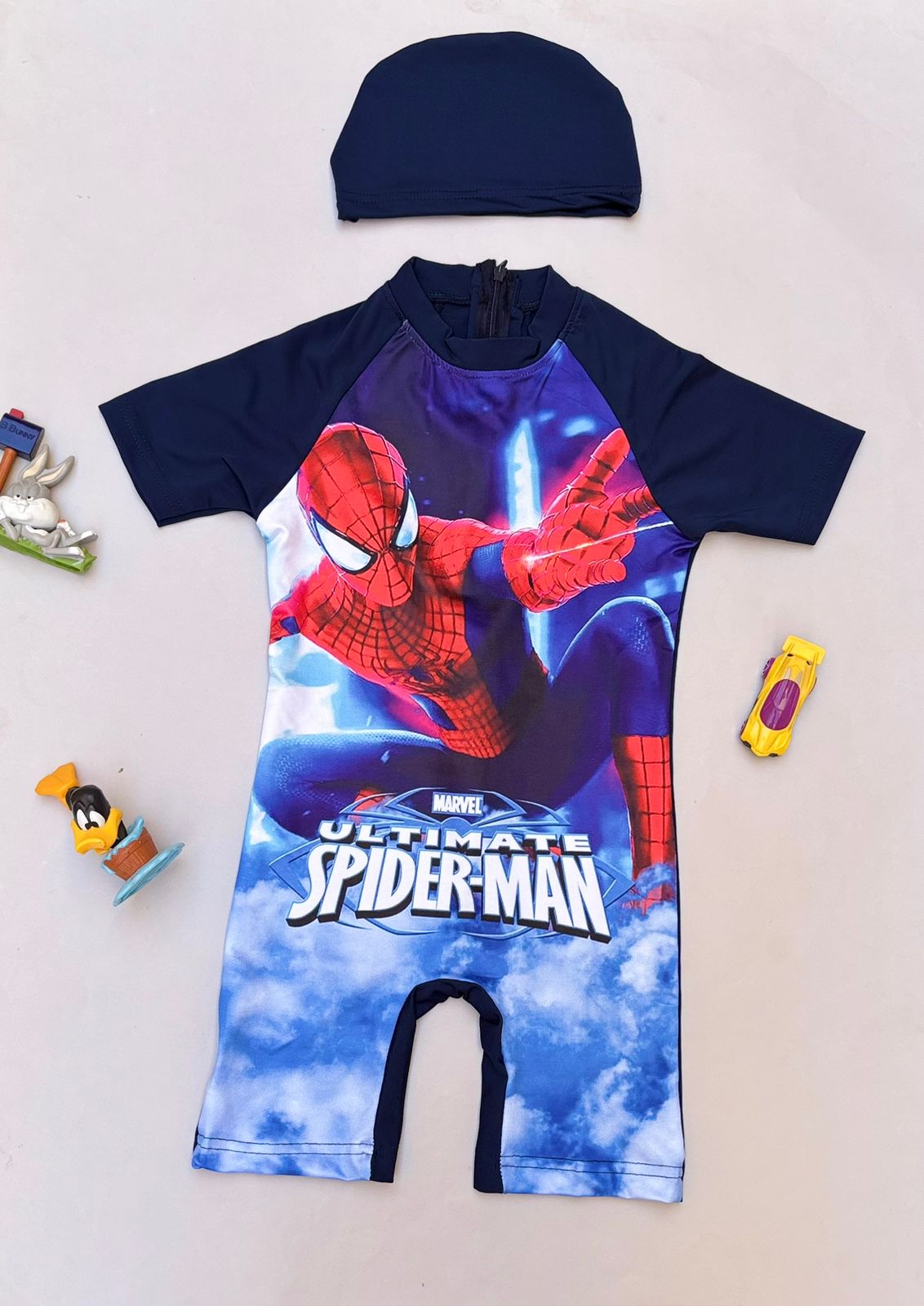 Dark Blue SpiderMan - Swimsuit