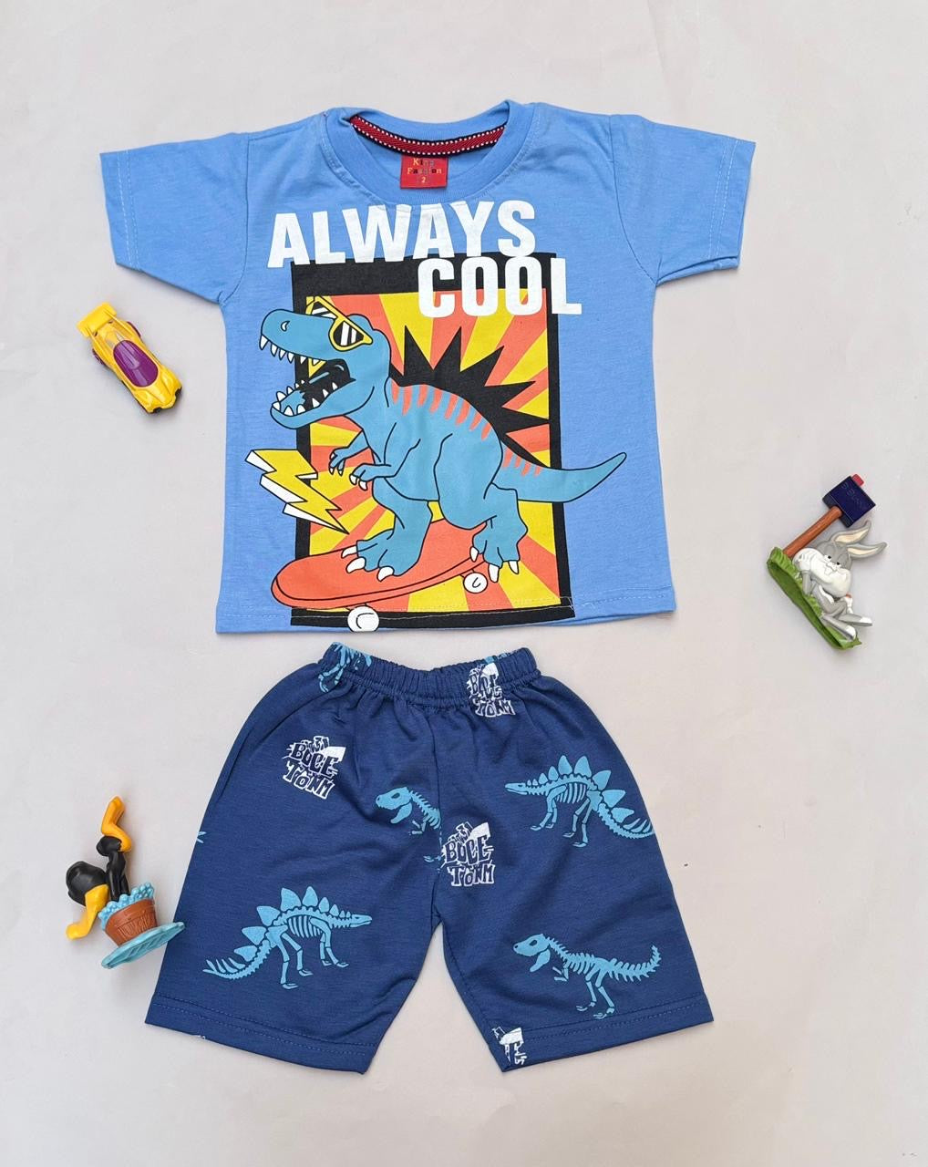 Blue Cool Dinasour