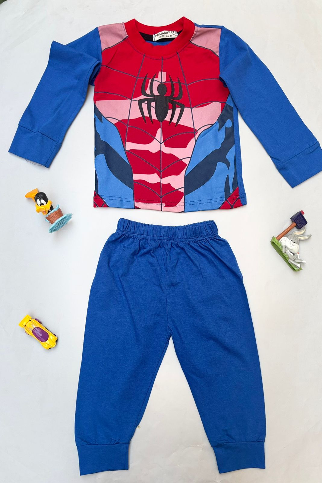 Cotton Blue Spiderman