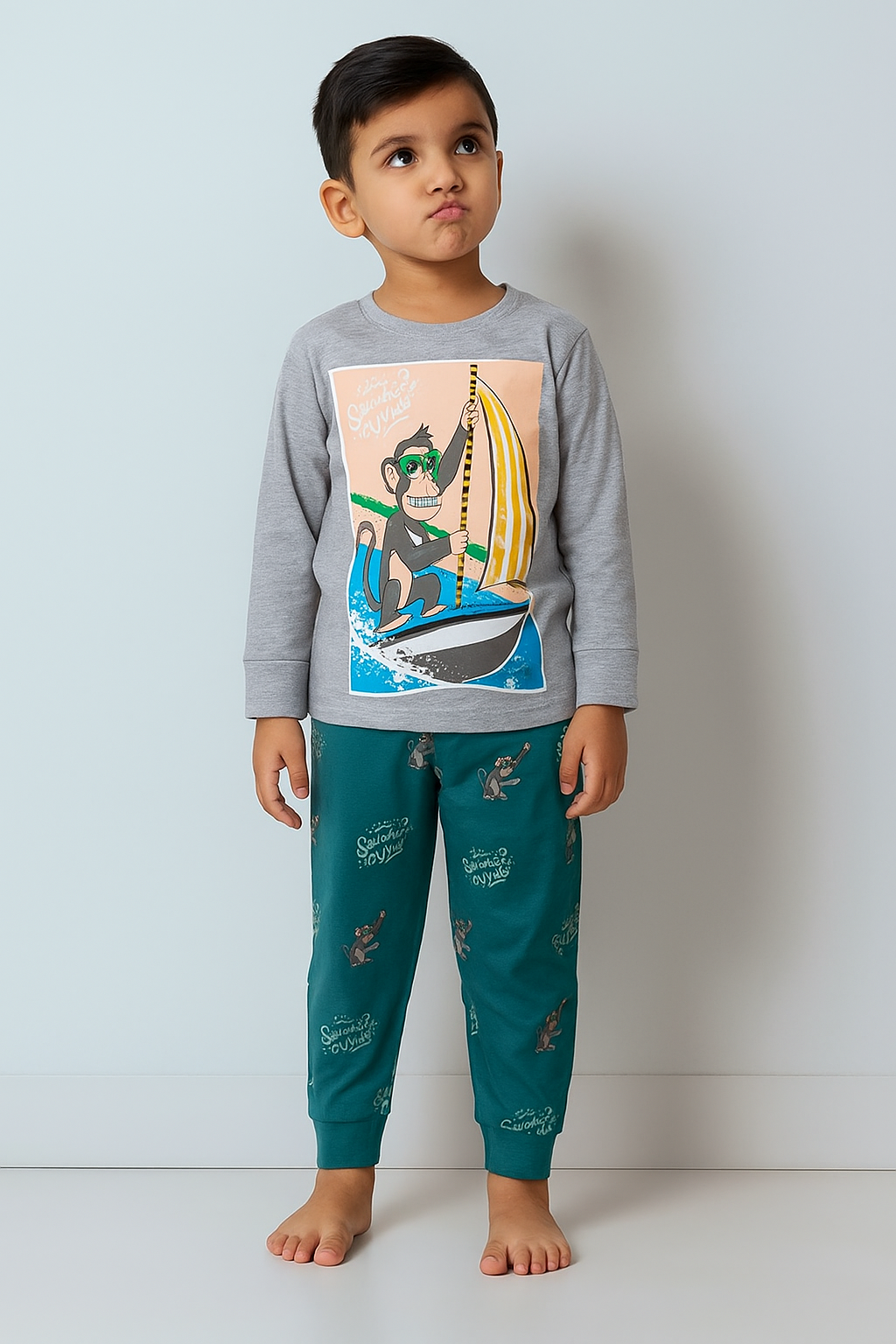 Cotton Surfing Monkey