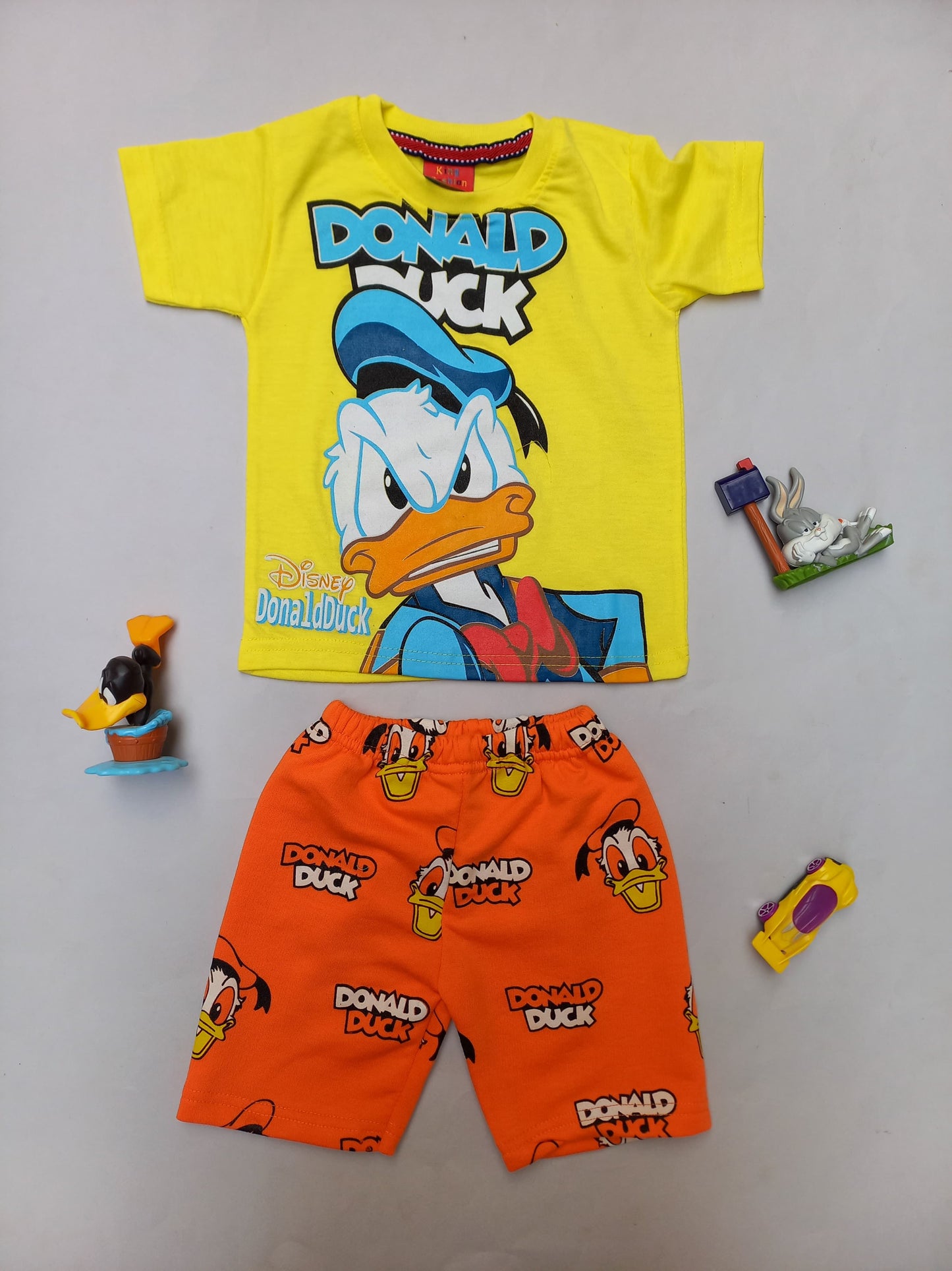 Cotton Yellow Donald Duck