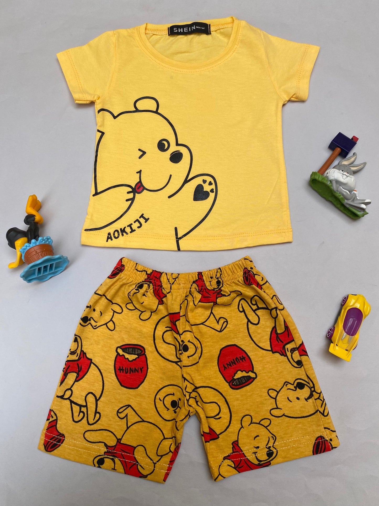 Cotton Yellow Pooh