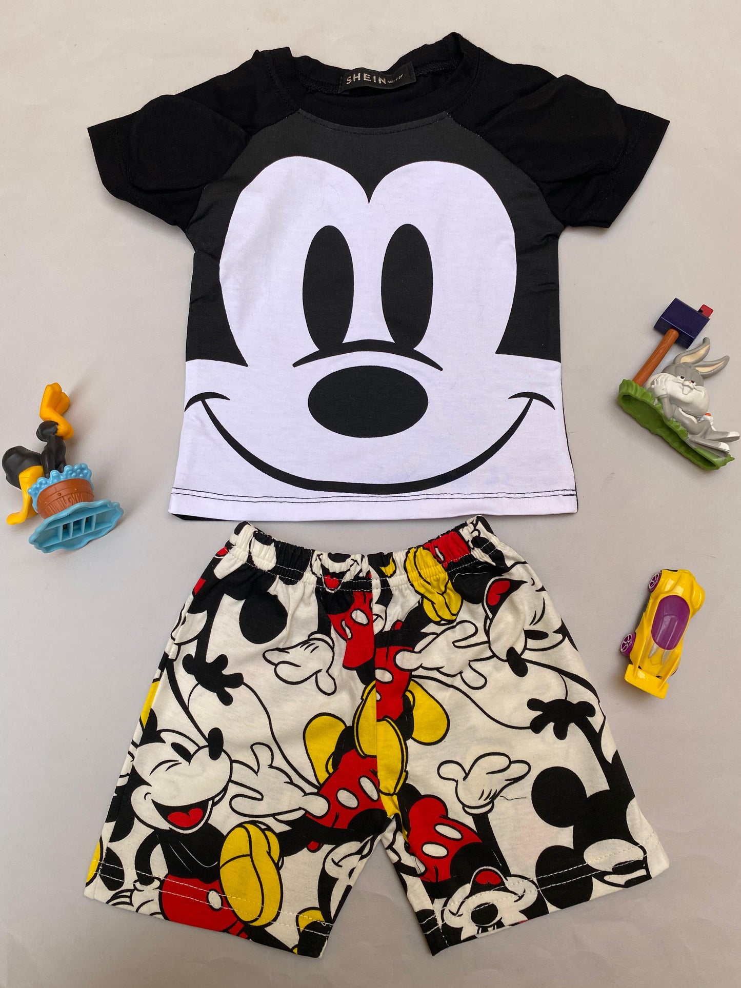 Cotton Black Mickey