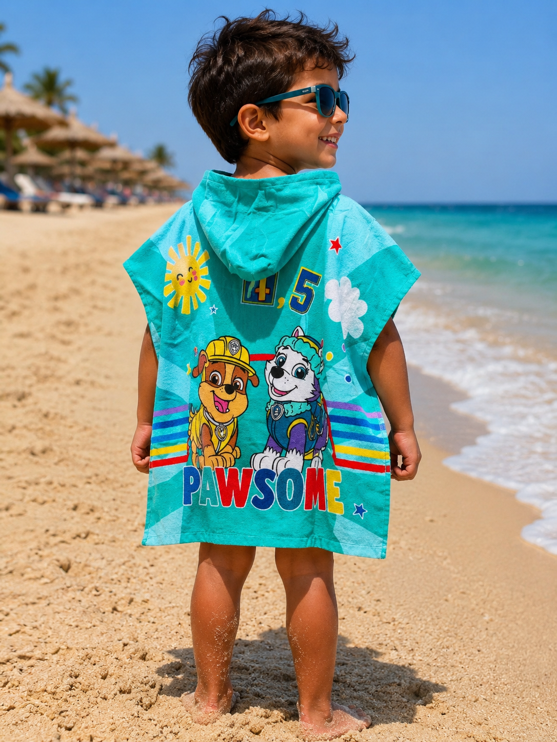 Pawsome smile Poncho