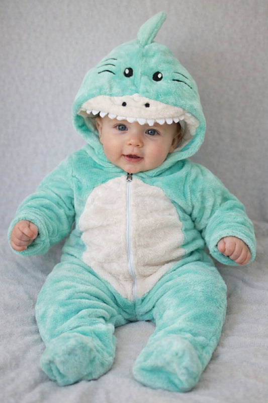 Mint Dinasour Onesie