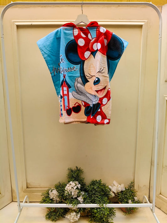 Minnie Mouse Poncho