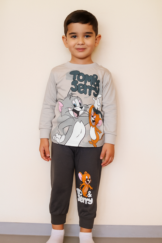 Cotton Grey Mickey Mouse
