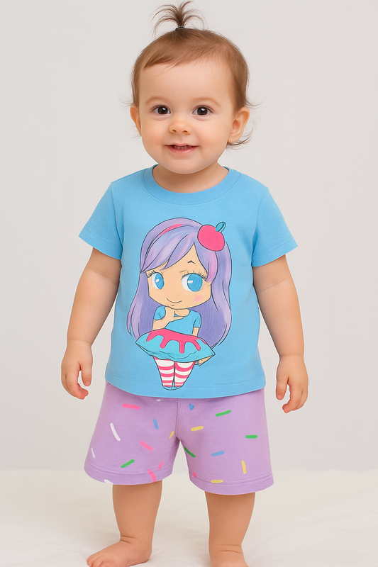 Purple Haired Girl
