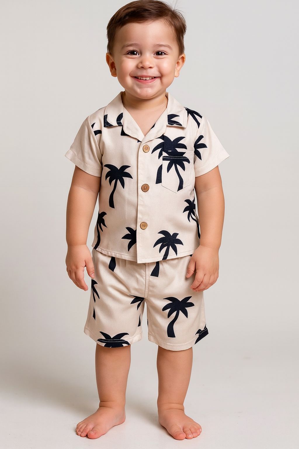 Beige Palm Set