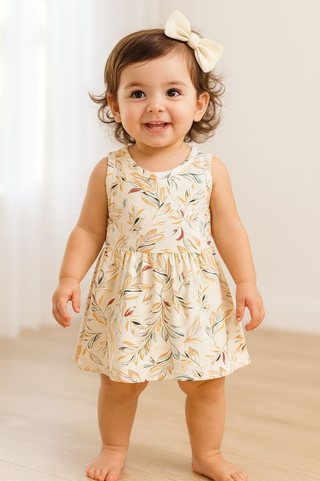 Cotton Leaf Dress