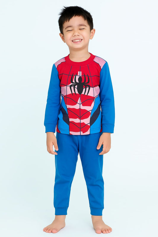 Cotton Blue Spiderman