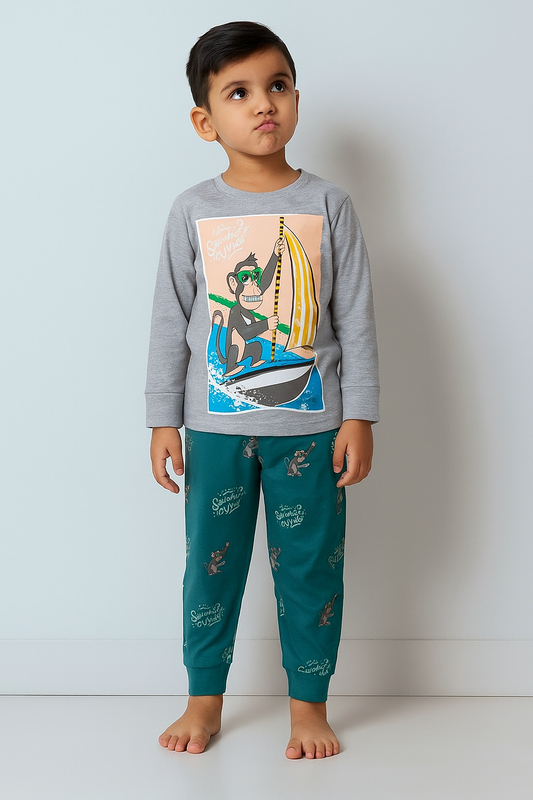 Cotton Surfing Monkey