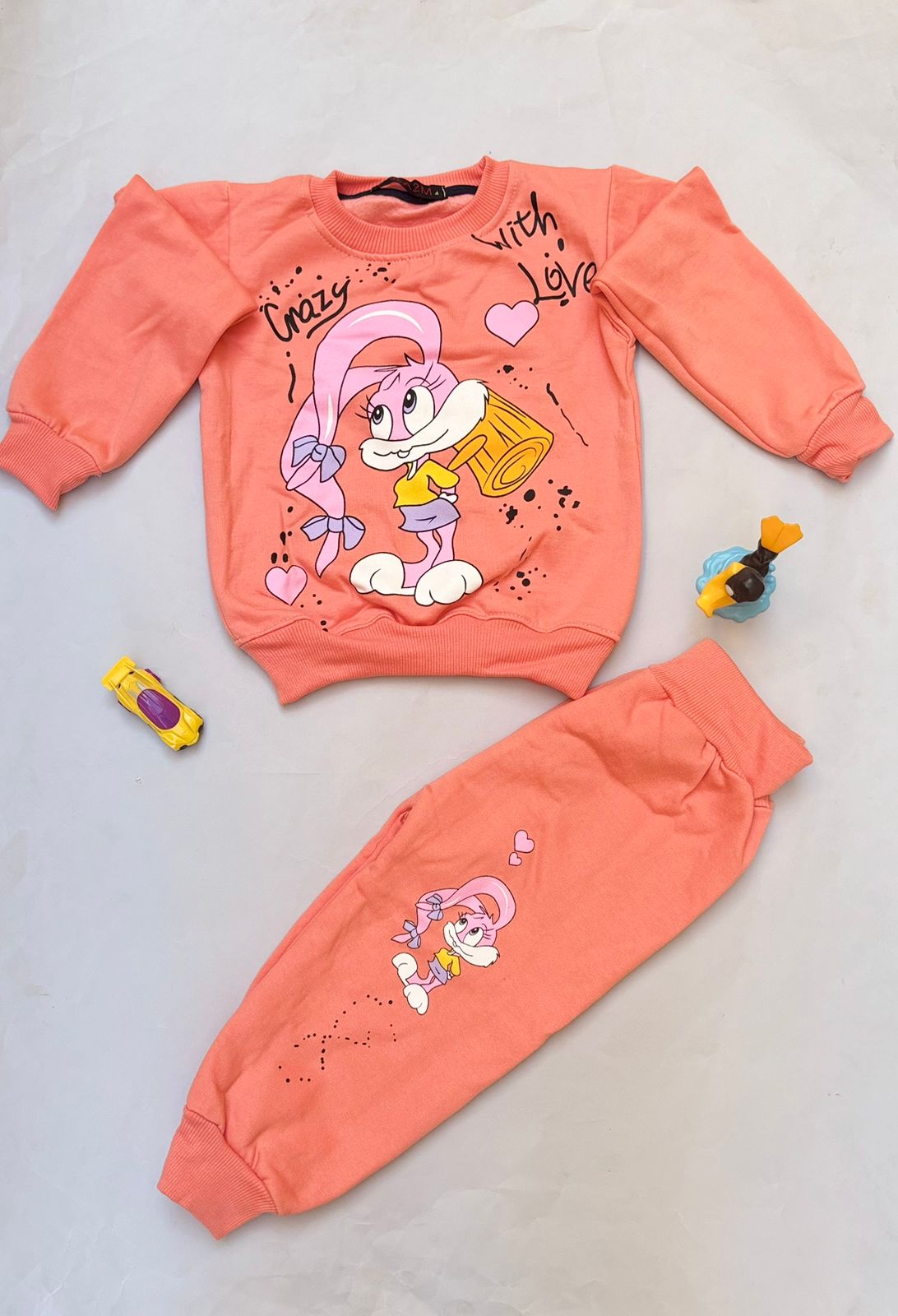 Melton Orange Cute Rabbit