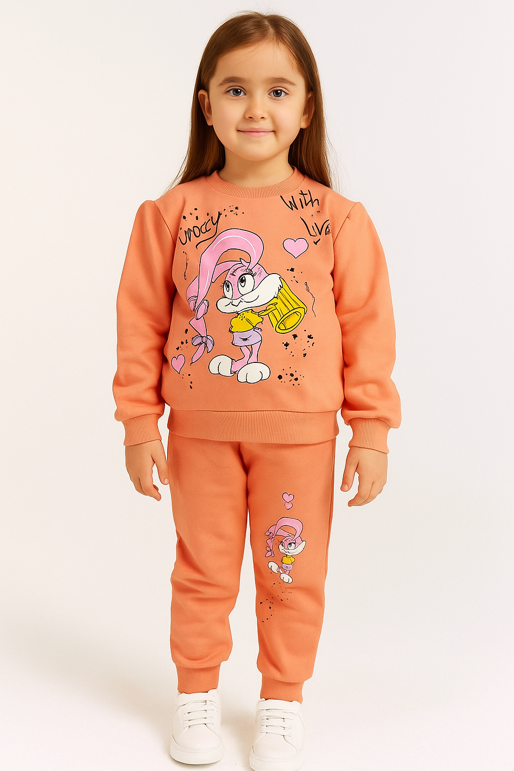 Melton Orange Cute Rabbit