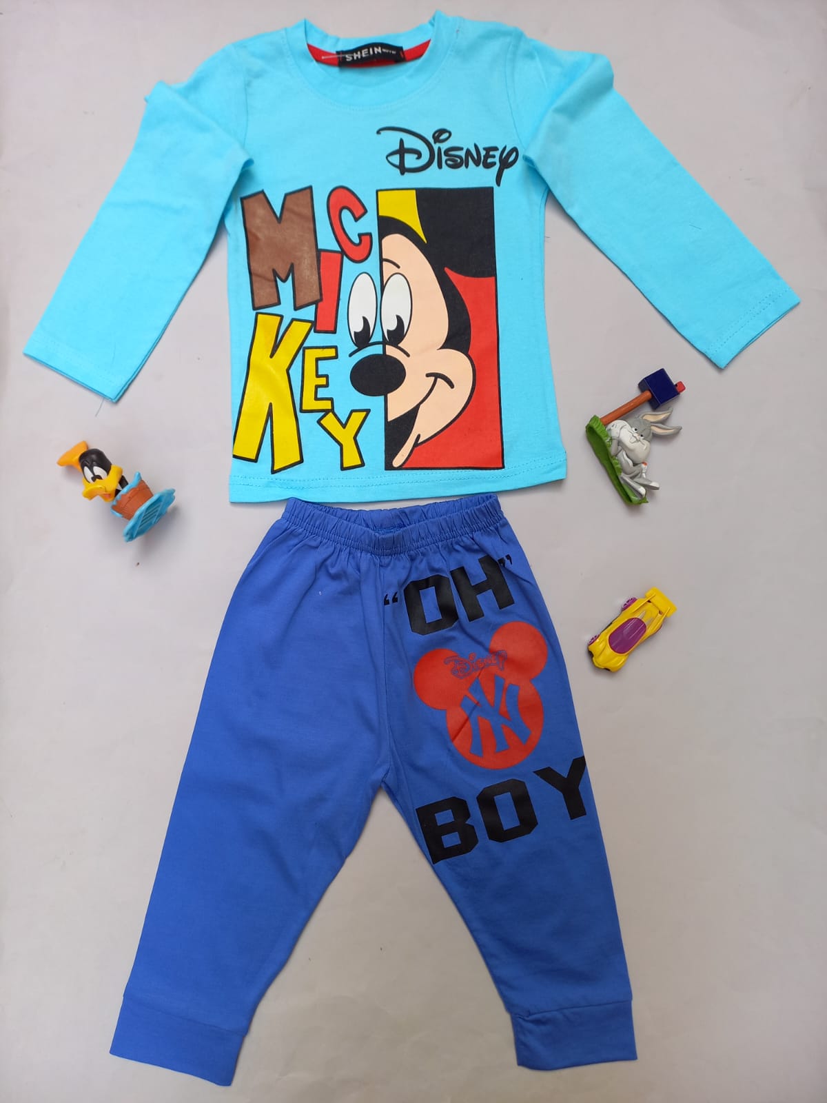 Cotton Blue Mickey