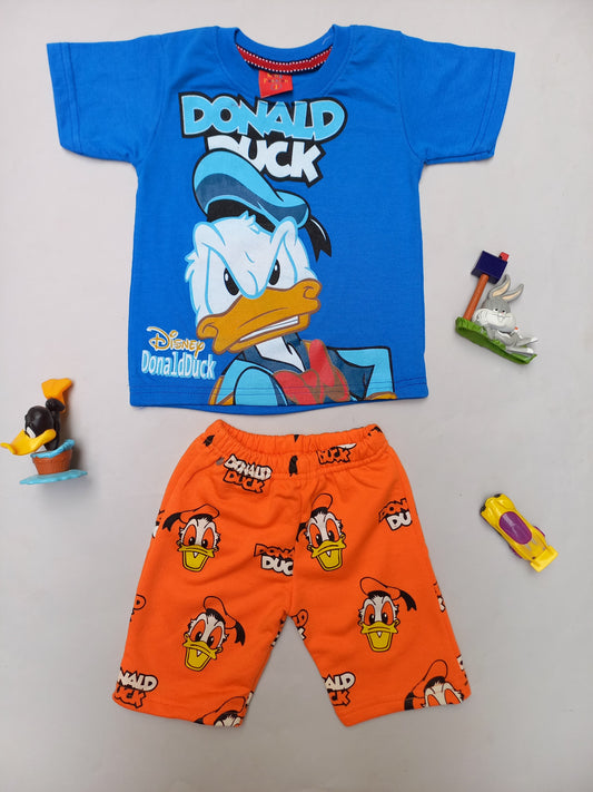 Cotton Blue Donald Duck