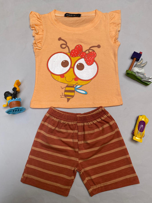 Cotton orange butterfly