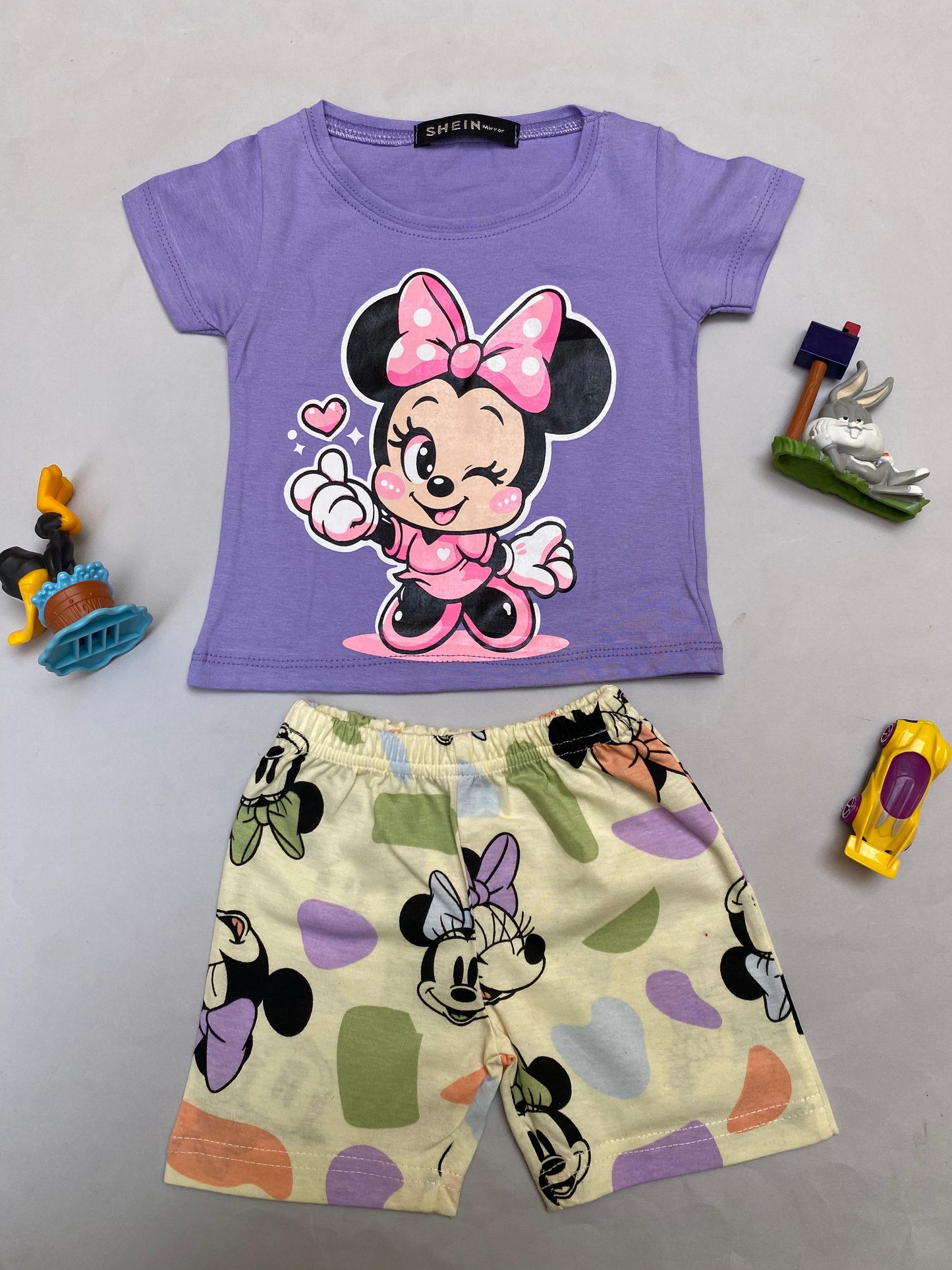 Cotton Purple Minnie