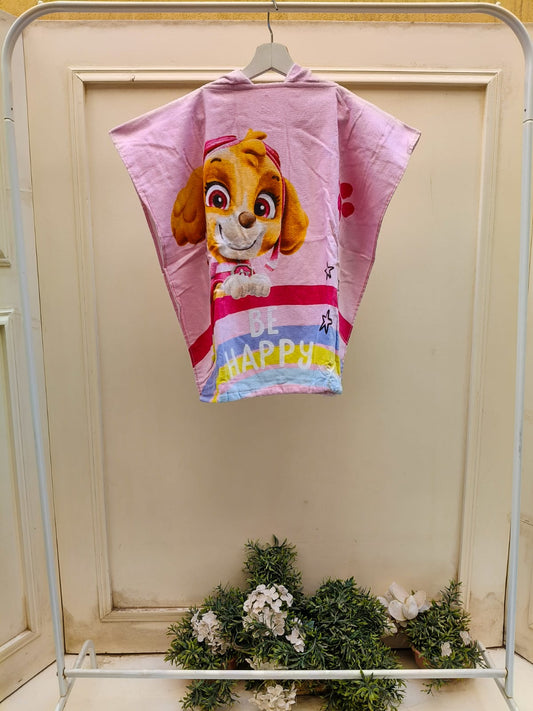 Pink Puppy Poncho