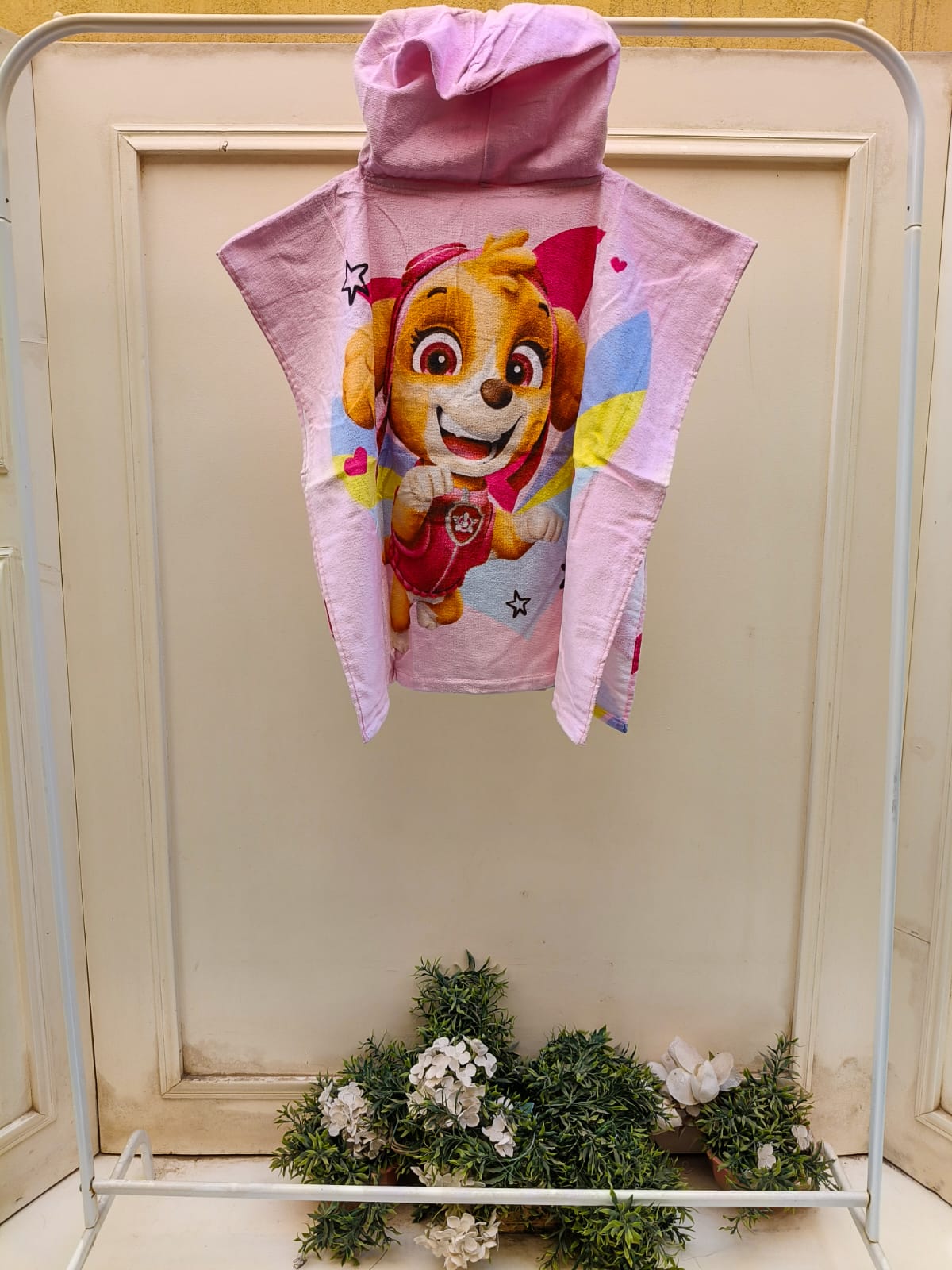 Pink Puppy Poncho